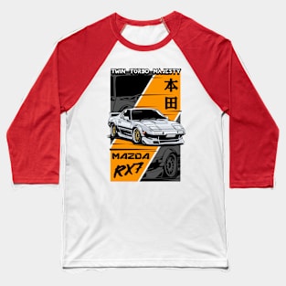 Iconic Mazda Design Baseball T-Shirt